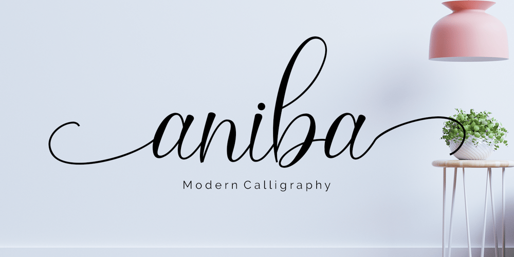 Aniba font