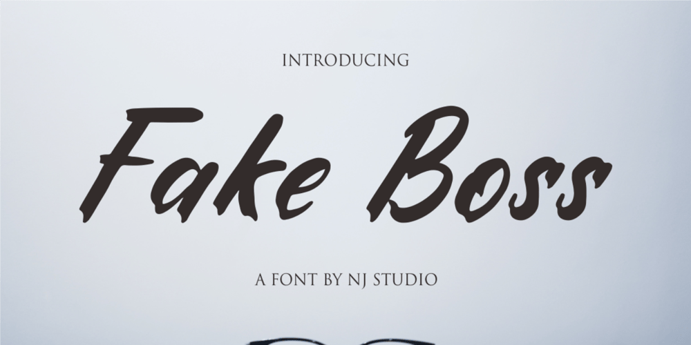 Fake Boss font