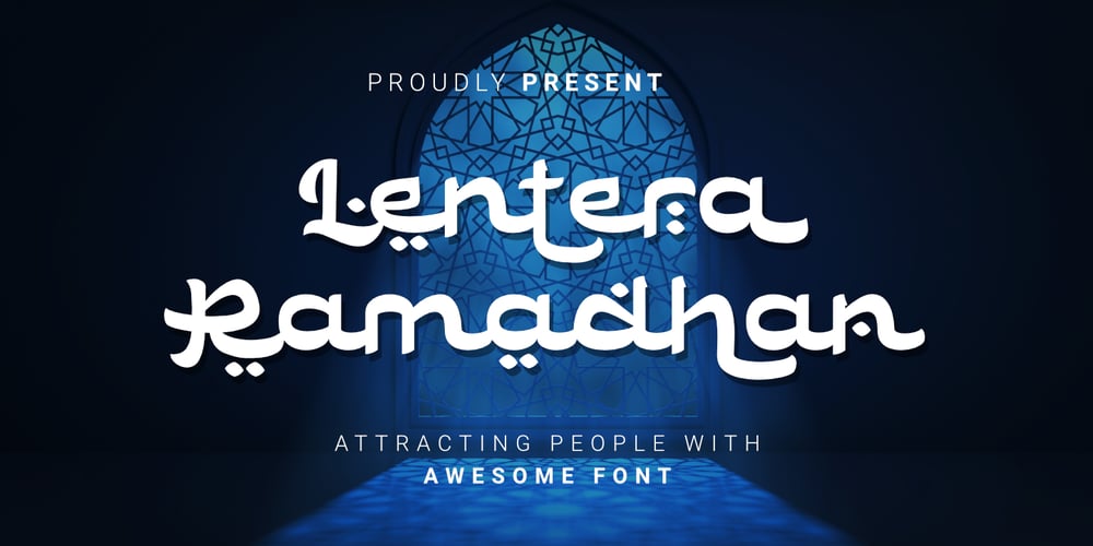 Lentera Ramadhan font