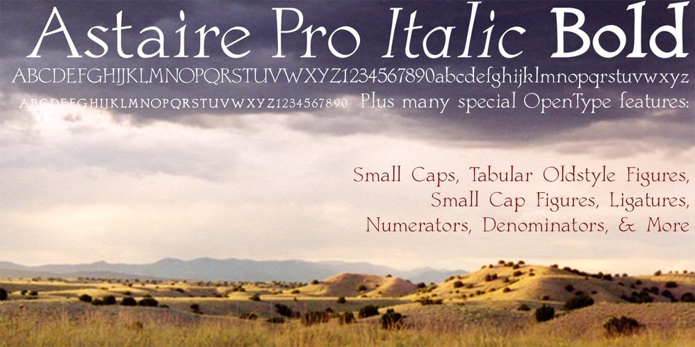 Astaire Pro font