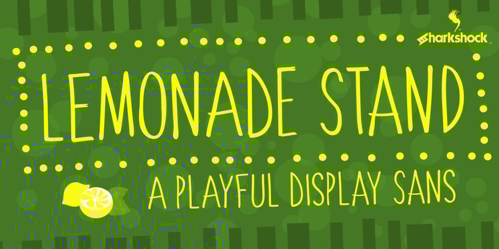 Lemonade Stand font