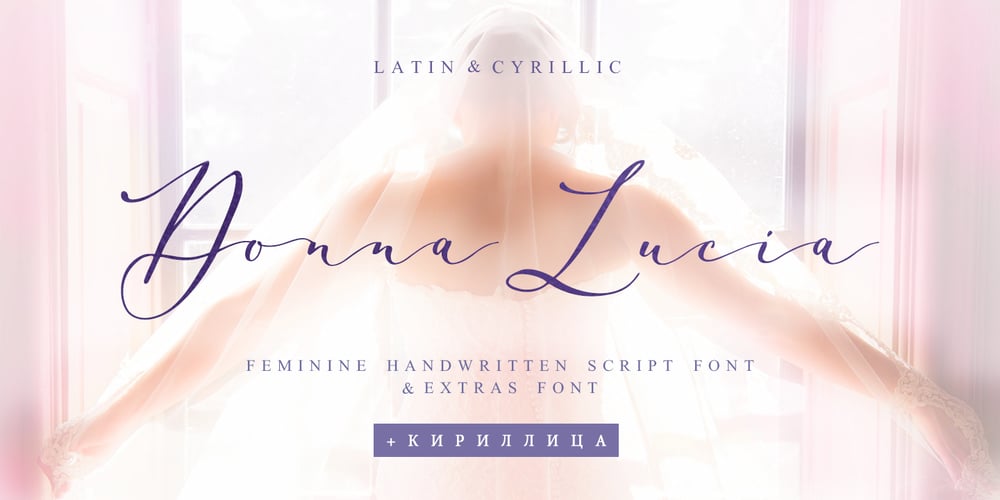 Donna Lucia Cyrillic font