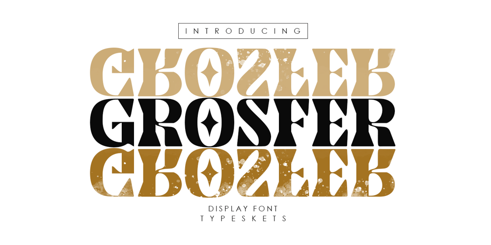 Grosfer font
