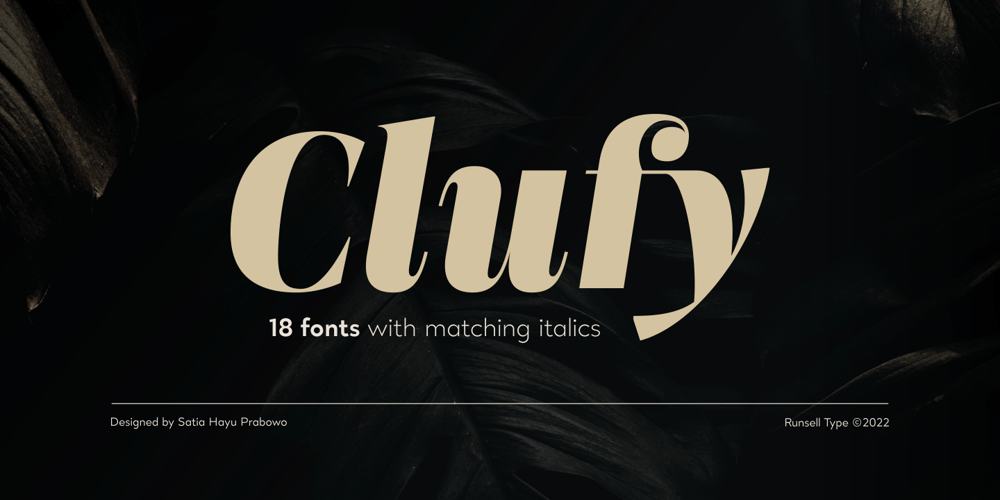 Clufy font