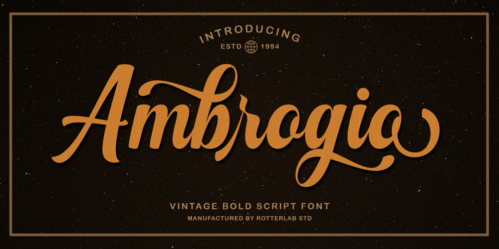 Ambrogio font