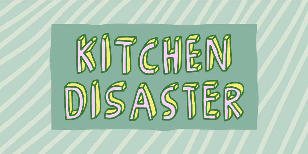 Kitchen Disaster font