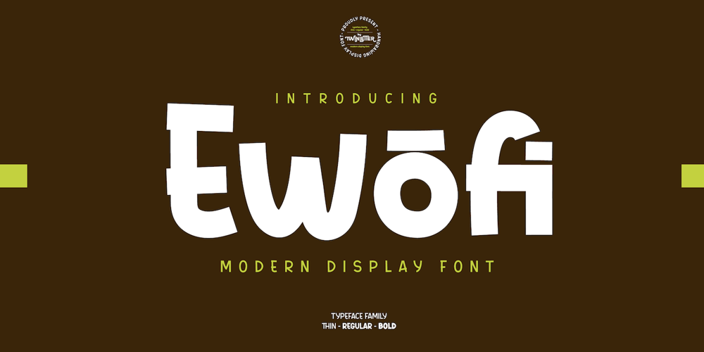 Ewofi font