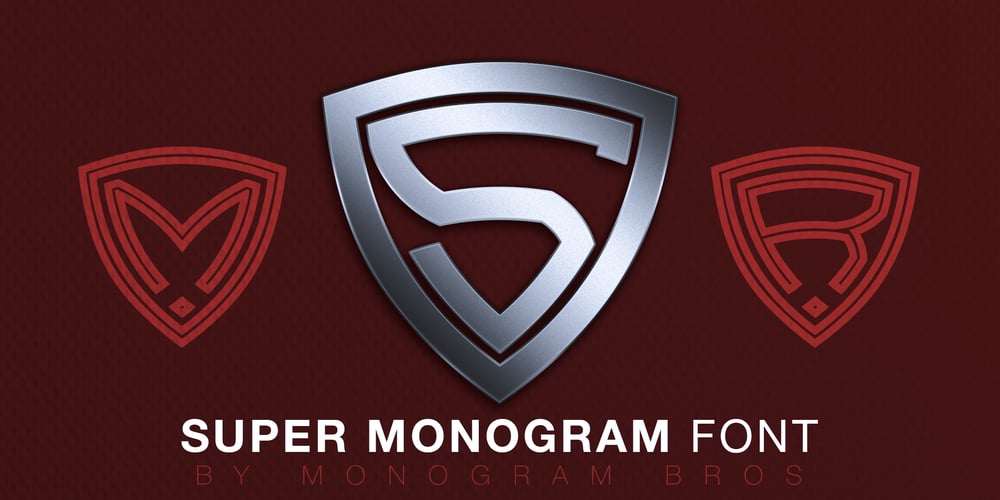 Super Monogram font