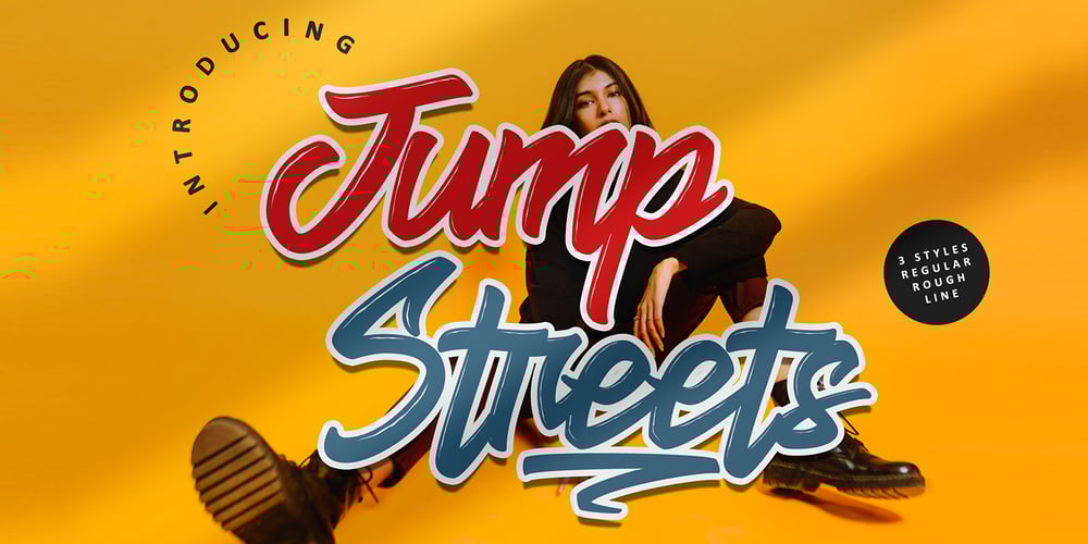Jump Streets font