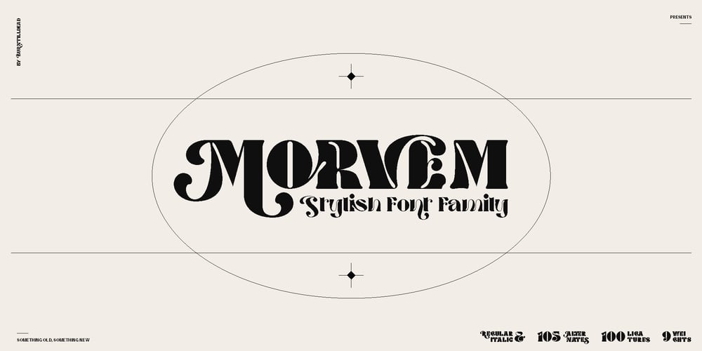 Morvem font