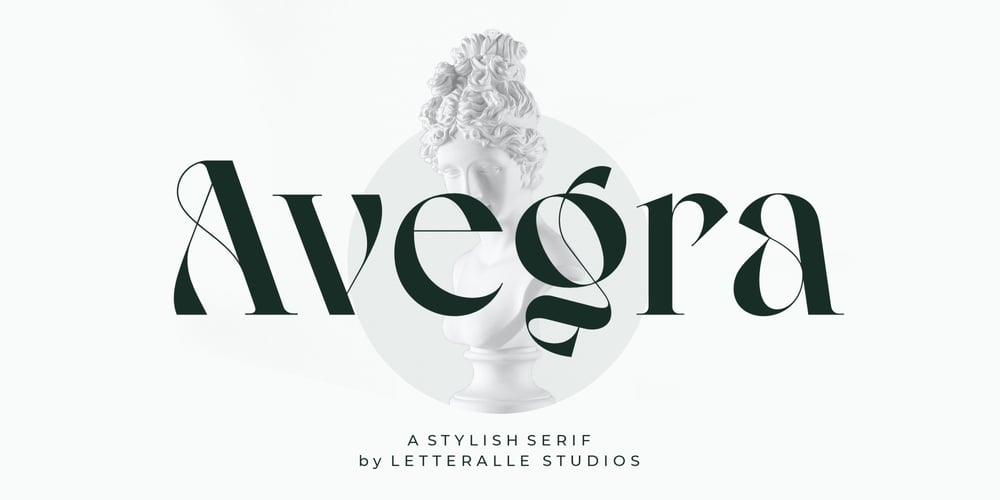 Avegra font