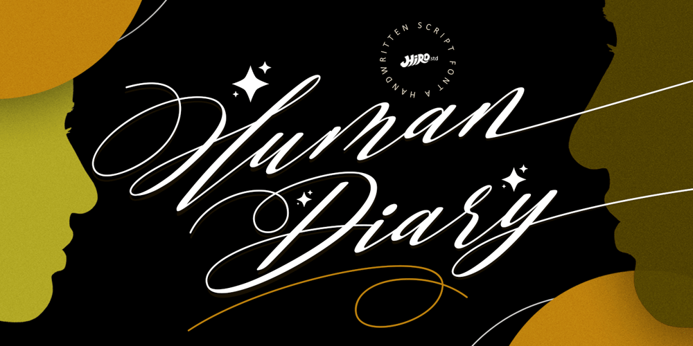 Human Diary font