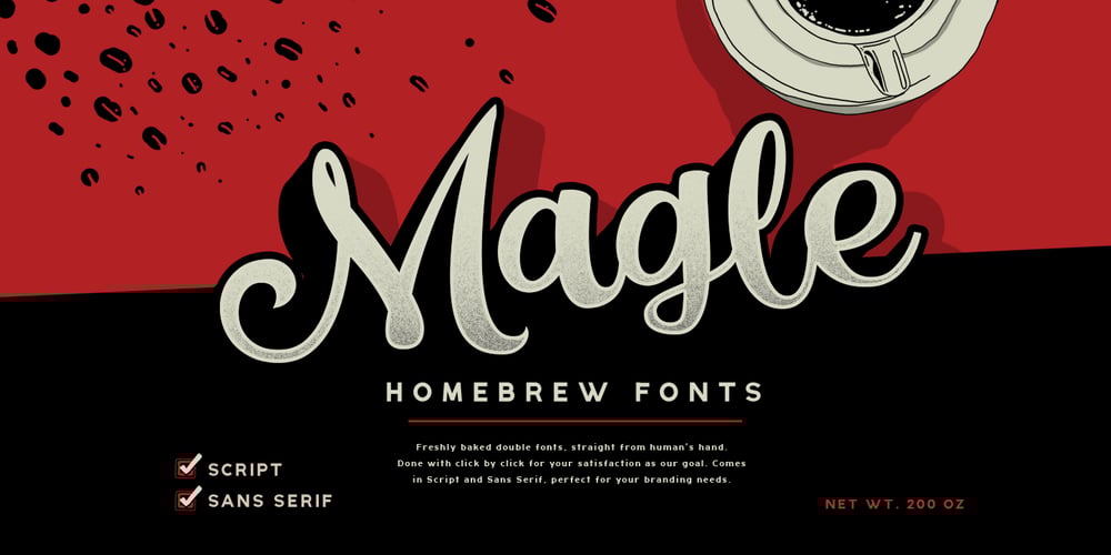 Magle font
