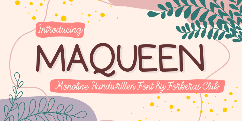 Maqueen font