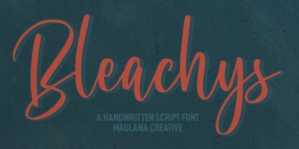 Bleachys font