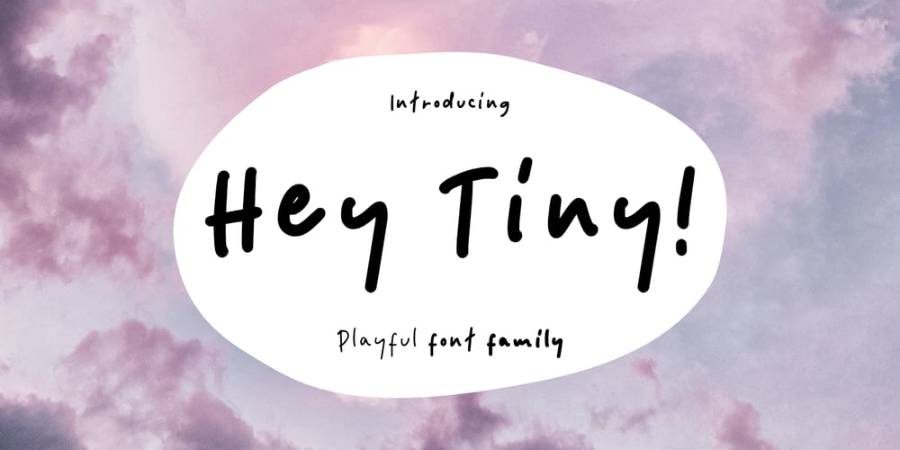 Hey Tiny font