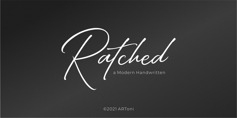 Ratched font