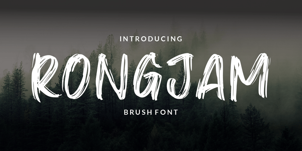 Rongjam font
