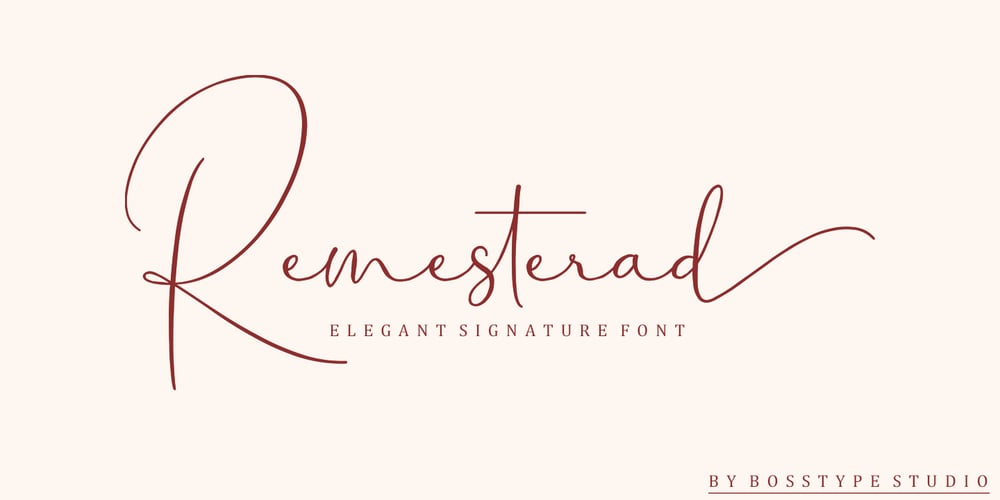 Remesterad font