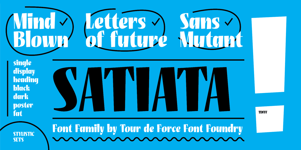 Satiata font
