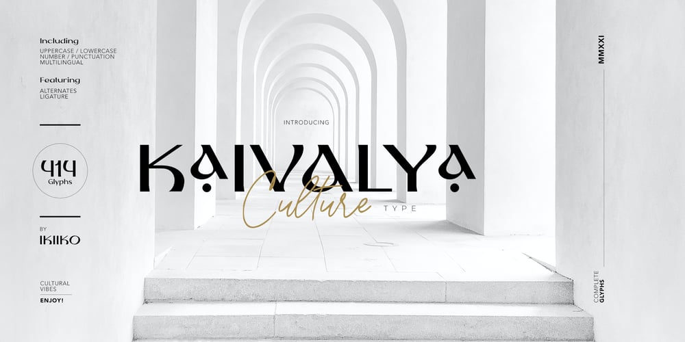 Kaivalya font