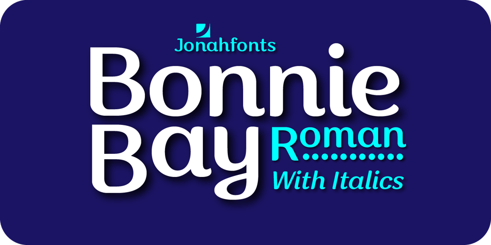 Bonnie Bay Roman font