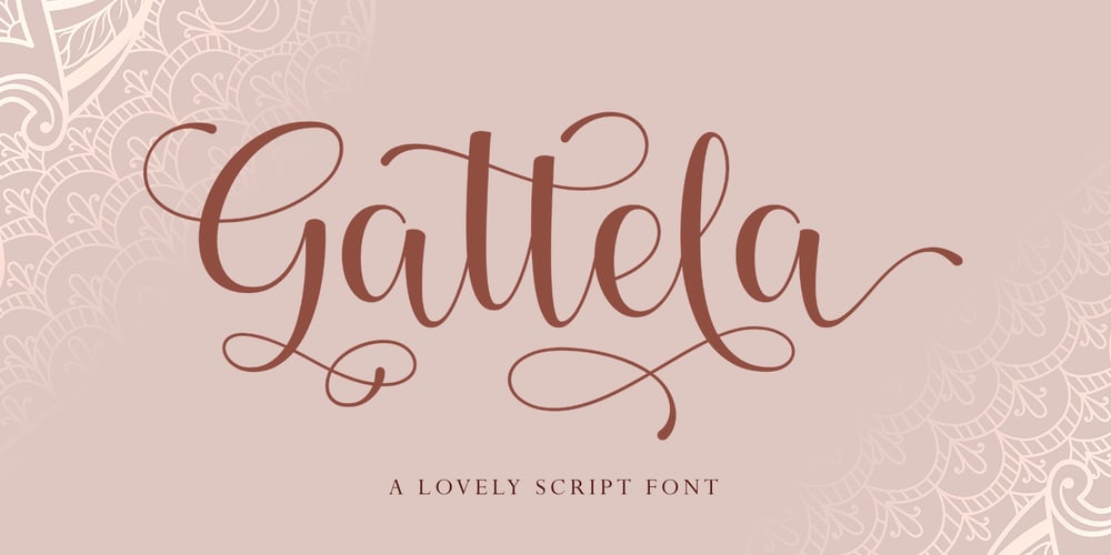 Gattela font
