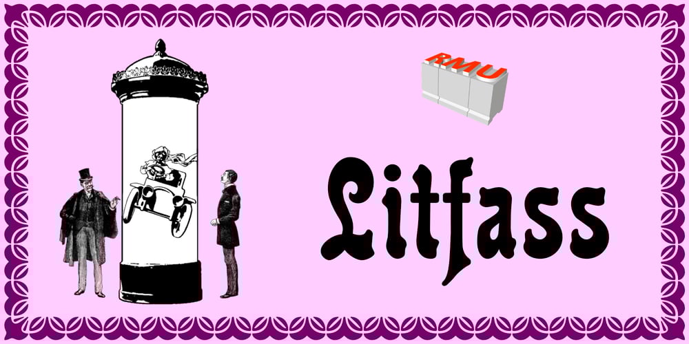 Litfass font