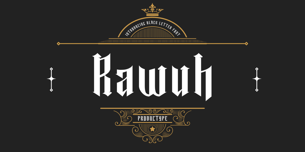 Rawuh font
