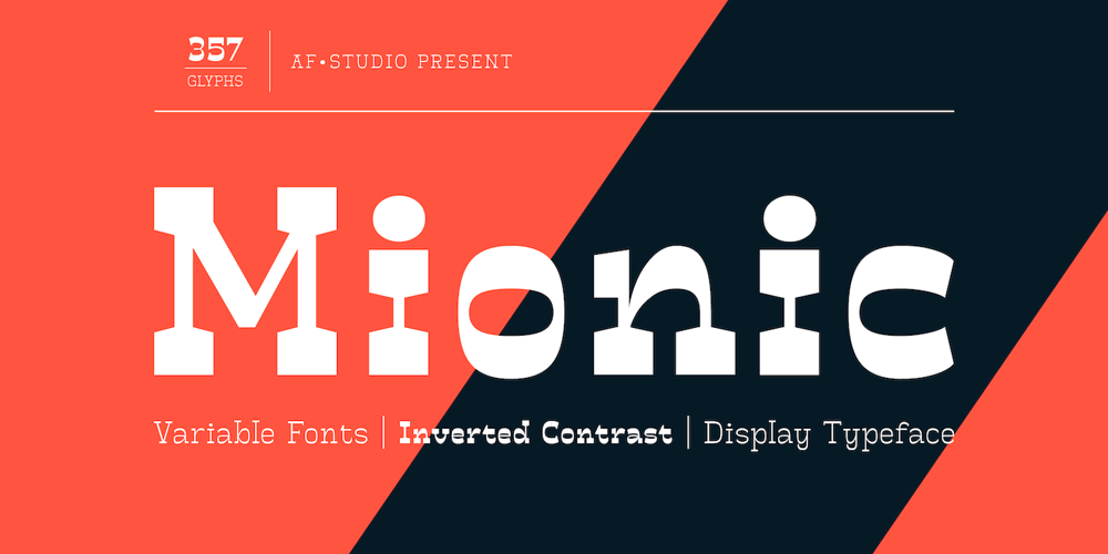 Mionic font