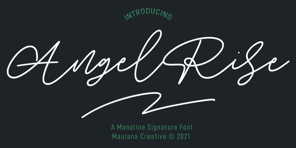 Angel Rise font