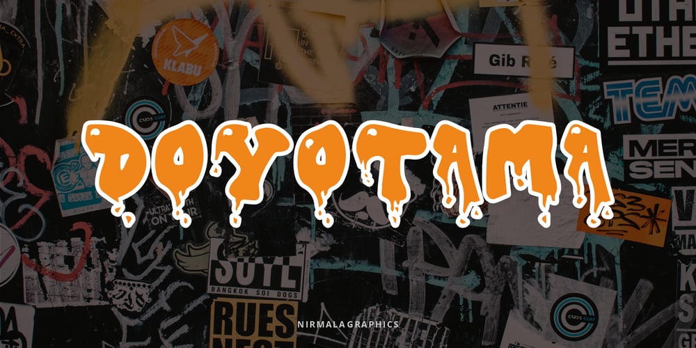 Doyotama font