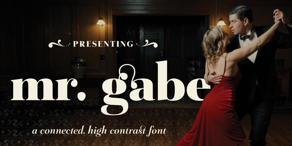 Mr Gabe font