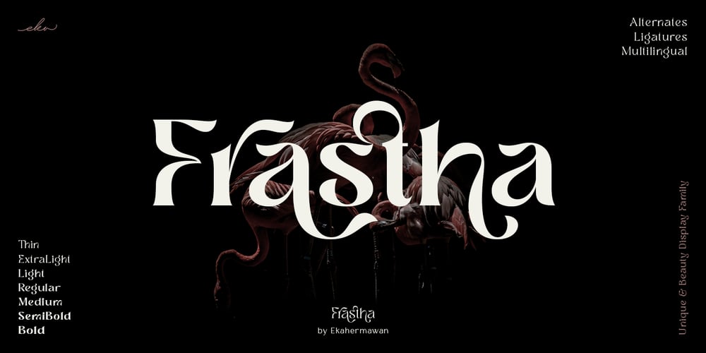 Frastha font
