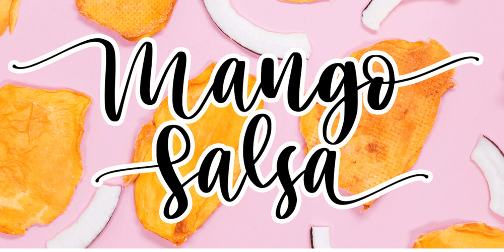 Mango Salsa font