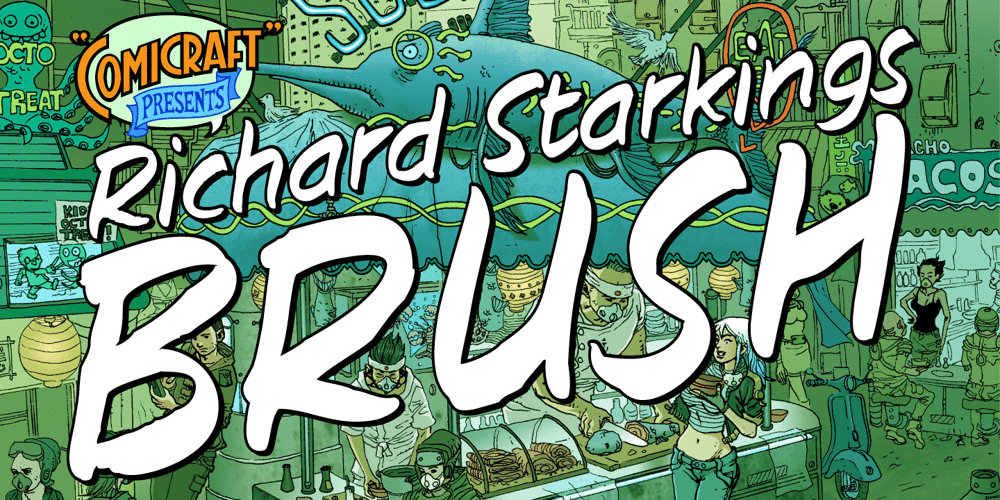 Richard Starkings Brush font