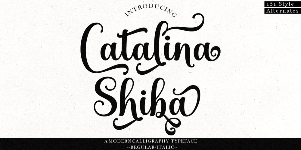 Catalina Shiba font