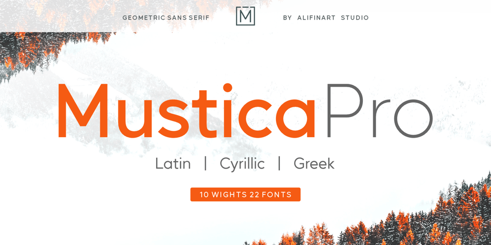 Mustica Pro font