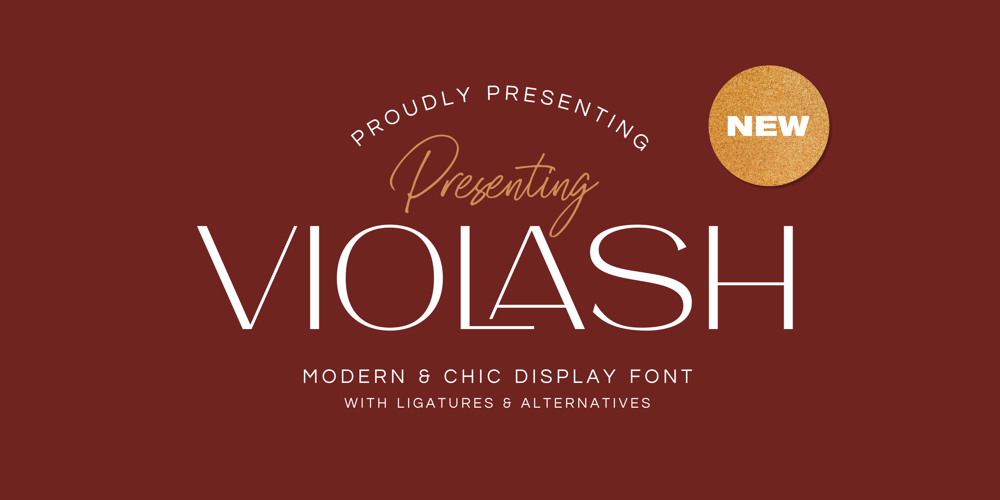 Violash font