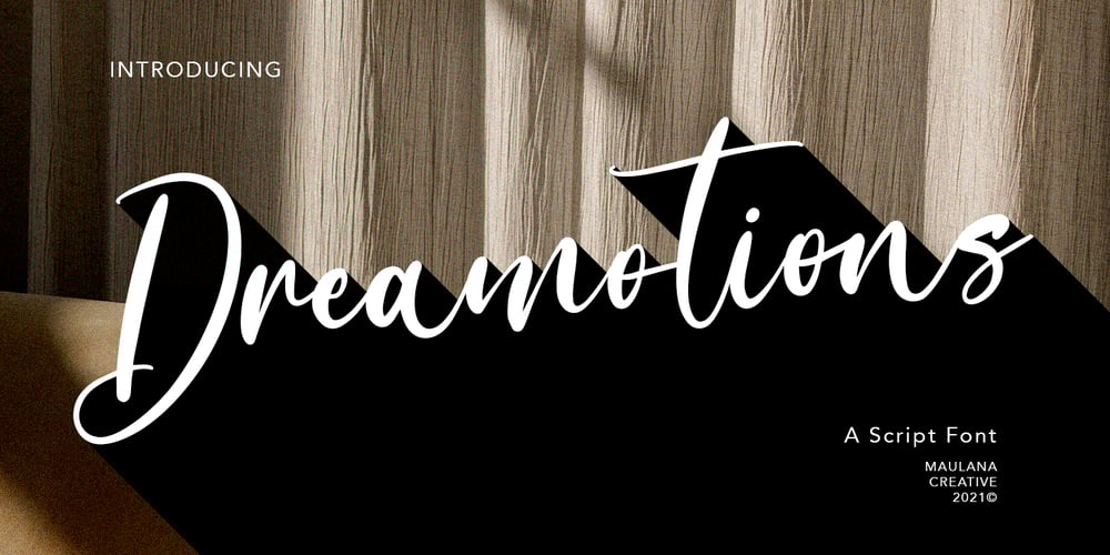 Dreamotions font