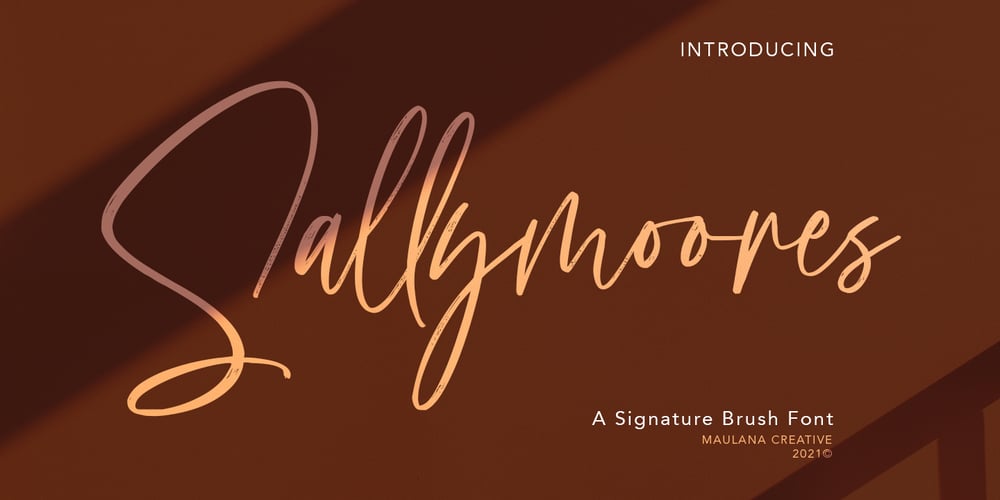 Sallymoores font