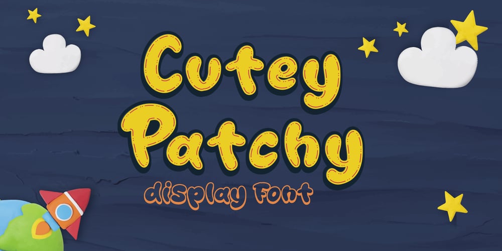 Cutey Patchy font
