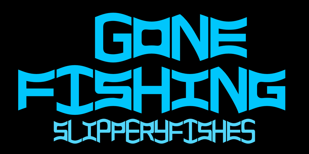 Slippery Fishes font