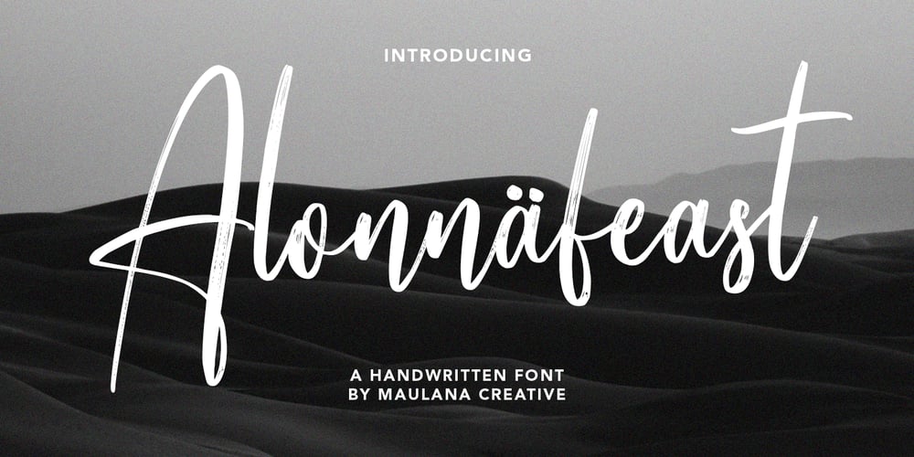 Alonnafeast font