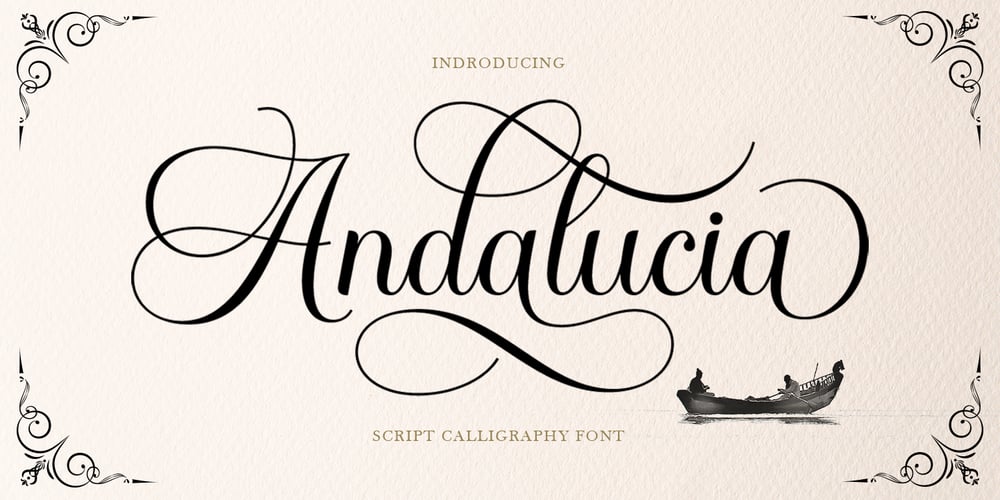 Andalucia font