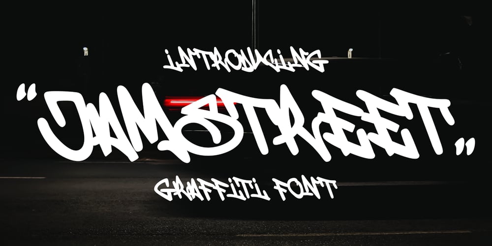 Jamstreet Graffiti font