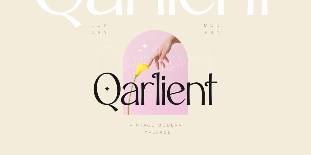 Qarlient font