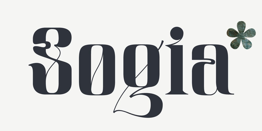 Sogia font