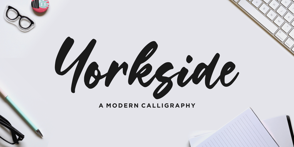 Yorkside font