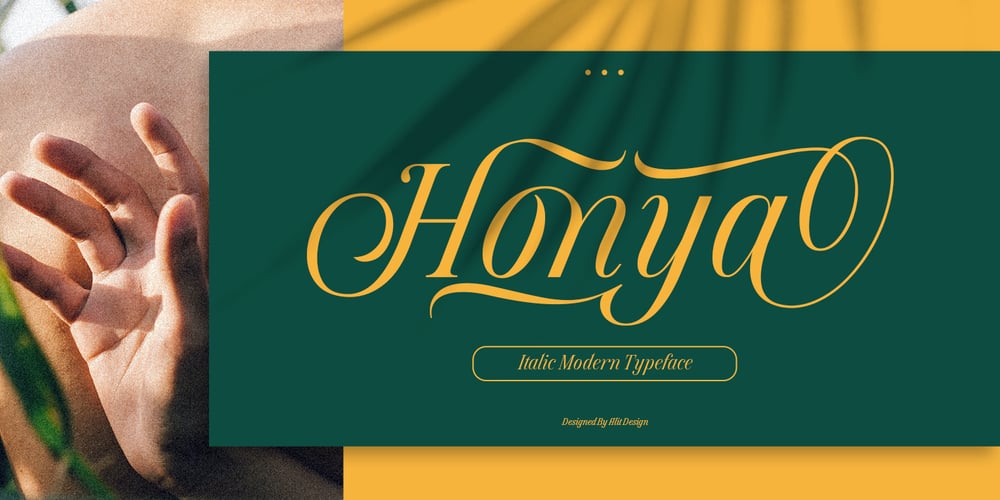 Honya font